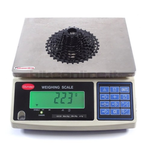 RECON - Shimano 12s light weight CrMo hardened black cassette 11-34T 223g