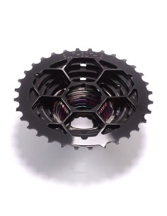 RECON - Shimano 12s light weight alloy black cassette 11-32T 122g 2