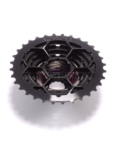 RECON - Shimano 12s light weight alloy black cassette 11-32T 122g