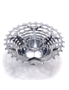 RECON - Pacco pignoni superleggero in acciaio temprato Campagnolo 12v 11-29T 197g 2