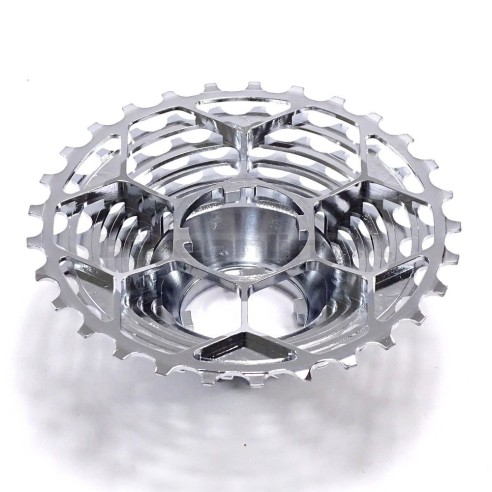 RECON - Pacco pignoni superleggero in acciaio temprato Campagnolo 12v 11-29T 197g