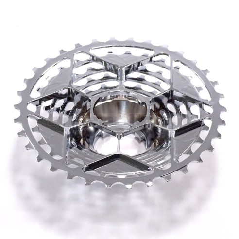 RECON - Pacco pignoni superleggero in acciaio temprato Campagnolo 12v 11-32T 235g