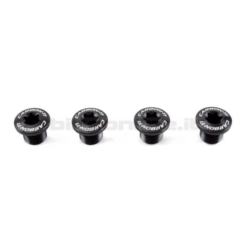 Carbon Ti - X-Fix X-Ring EVO chainring fixing bolts kit 4 pieces 3.5g