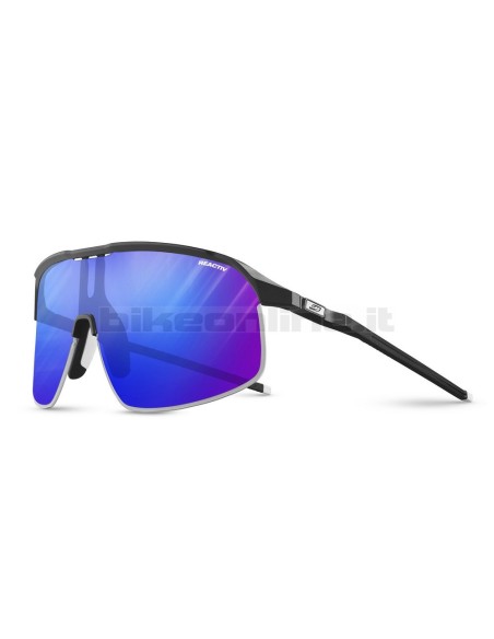 Julbo DENSITY BLACK/BLACK Matte superlight sunglasses REACTIV 1-3 High Contrast photocromic lenses 19.5g