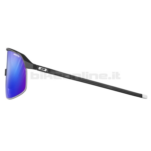 Julbo DENSITY NERO/NERO Opaco occhiali da sole superleggeri lenti REACTIV 1-3 High Contrast fotocromatiche 19.5g