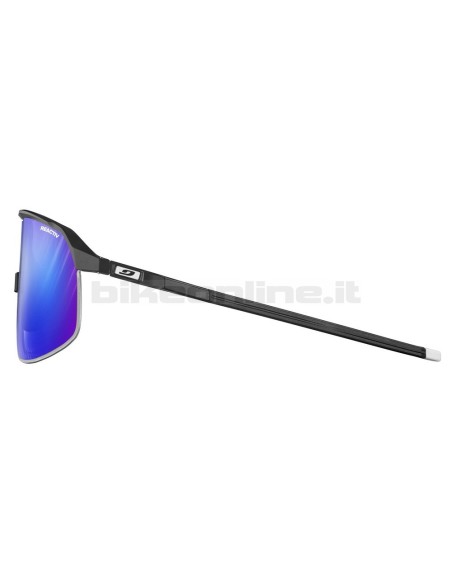 Julbo DENSITY BLACK/BLACK Matte superlight sunglasses REACTIV 1-3 High Contrast photocromic lenses 19.5g