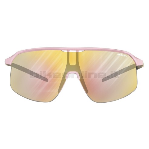Julbo DENSITY Pink / Camel / Ice Mint sunglasses REACTIV 1-3 Light Amplifier photocromic lenses 19.5g