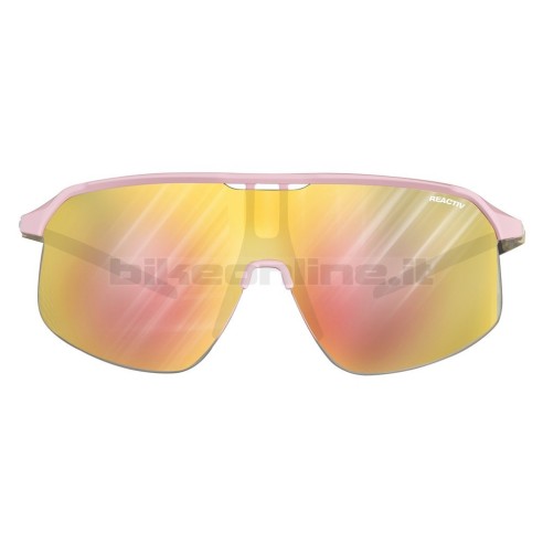Julbo DENSITY Pink / Camel / Ice Mint sunglasses REACTIV 1-3 Light Amplifier photocromic lenses 19.5g
