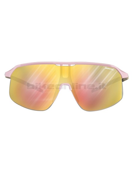 Julbo DENSITY Pink / Camel / Ice Mint sunglasses REACTIV 1-3 Light Amplifier photocromic lenses 19.5g