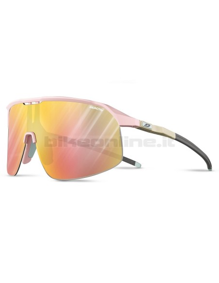 Julbo DENSITY Pink / Camel / Ice Mint sunglasses REACTIV 1-3 Light Amplifier photocromic lenses 19.5g