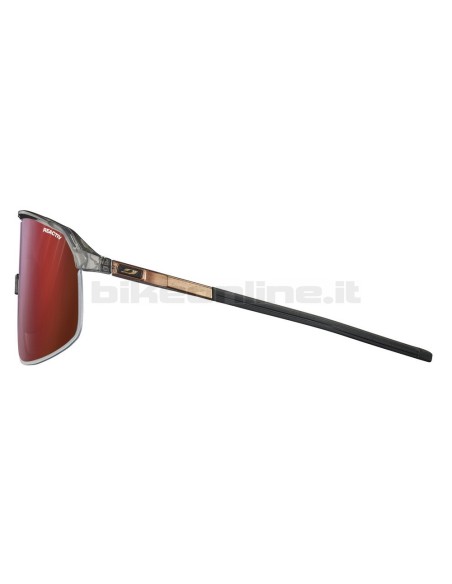 Julbo DENSITY TRANSLUCENT BLACK / COPPER superlight sunglasses REACTIV 0-3 High Contrast photocromic lenses 19.5g