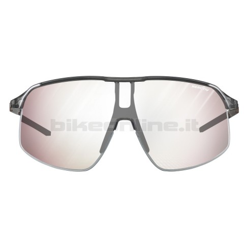 Julbo DENSITY NERO TRASLUCIDO / RAME occhiali da sole superleggeri lenti REACTIV 0-3 High Contrast fotocromatiche 19.5g