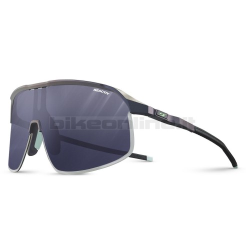 Julbo DENSITY IRIDESCENT BLUE-PURPLE superlight sunglasses REACTIV 0-3 High Contrast photocromic lenses 19.5g