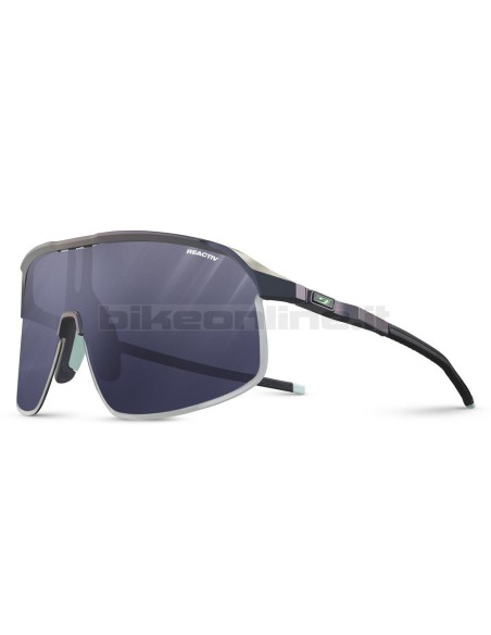 Julbo DENSITY IRIDESCENT BLUE-PURPLE superlight sunglasses REACTIV 0-3 High Contrast photocromic lenses 19.5g