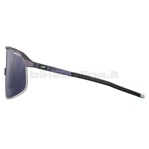 Julbo DENSITY IRIDESCENT BLUE-PURPLE superlight sunglasses REACTIV 0-3 High Contrast photocromic lenses 19.5g