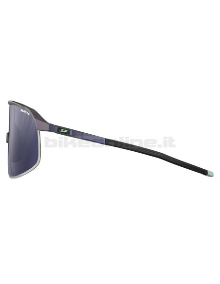 Julbo DENSITY IRIDESCENT BLUE-PURPLE superlight sunglasses REACTIV 0-3 High Contrast photocromic lenses 19.5g