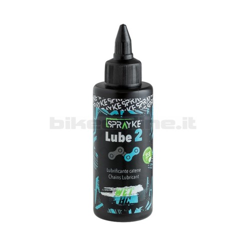 Sprayke LUBE 2 lubrificante per Catena ad elevate prestazioni per condizioni di bagnato 120ml