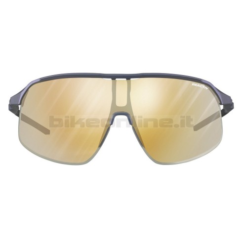 Julbo IRIDESCENTE DENSITY BLU-ROSSO occhiali da sole lenti REACTIV 1-3 Light Amplifier fotocromatiche 19.5g