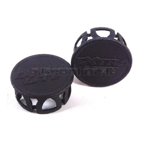 Extralite HyperPlugs MTB superlight bar end plugs 3D printed 0.55g + 0.55g