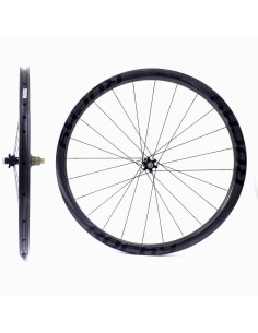 ROCKYROAD 36C DISC CLINCHER / Extralite Cyber SPD-3 DISC carbon wheelset 1.065g 2
