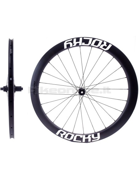 Ruote carbonio ROCKYROAD 50C DISC COPERTONCINO / DT Swiss 240 EXP SP CENTER LOCK 1.270g