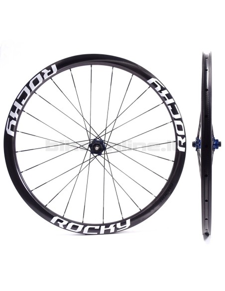 Ruote carbonio ROCKYROAD 36C DISC COPERTONCINO BERD / Carbon-Ti X-HUB SP Center Lock DISC 1.085g