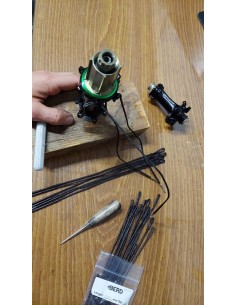Berd Spokes - Montaggio coppia ruote con raggi Berd PolyLight e nipples in ergal