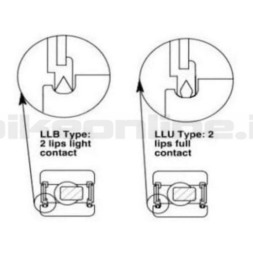 Enduro Bearings - Cuscinetto Enduro ABEC5 6803 LLU/LLB 17x26x5mm 7.2g