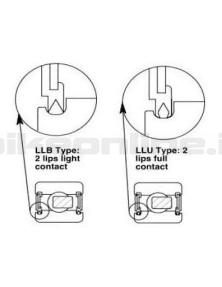 Enduro Bearings - Cuscinetto Enduro ABEC5 MR 1526 LLU/LLB Dual Seal Technology 15x26x7mm 12.4g