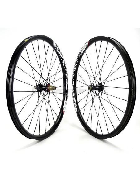 HardWheel AS26 - AS31 T1000 BERD GrigioCarbonio MTB Wheels / Extralite Hyperboost3 carbon MTB wheelset from 955g