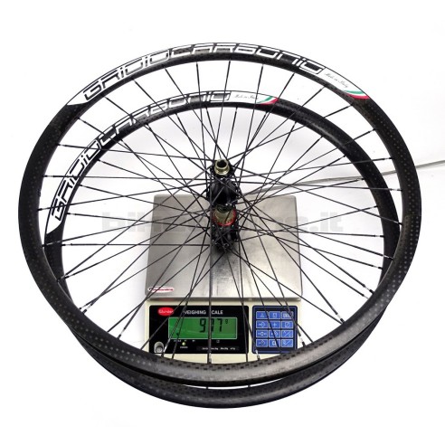 HardWheel AS26 - AS31 T1000 BERD GrigioCarbonio MTB Wheels / Extralite Hyperboost3 carbon MTB wheelset from 955g