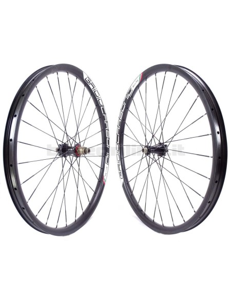 HardWheel AS25 - AS30 - AS35 T800 GrigioCarbonio MTB Wheels / Extralite Hyper3 Carbon MTB wheels 1.110g