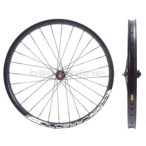 Ruote MTB GrigioCarbonio HardWheel AS25 - AS30 - AS35 T800 BERD / Extralite Hyper3 da 1.025g