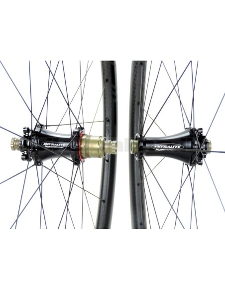 HardWheel AS26 - AS31 T1000 GrigioCarbonio MTB Wheels / Extralite Hyperboost3 carbon MTB wheelset from 1.040g