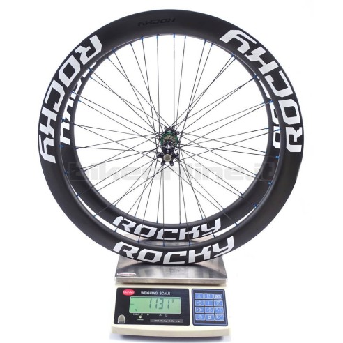 ROCKYROAD 50C DISC CLINCHER / Extralite Cyber SPD-3 DISC carbon wheelset 1.185g