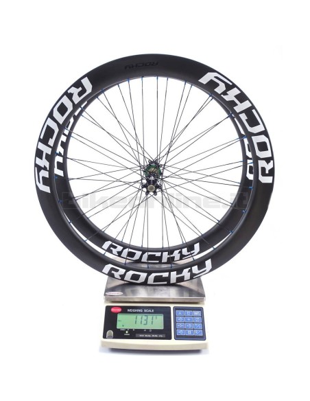 ROCKYROAD 50C DISC CLINCHER / Extralite Cyber SPD-3 DISC carbon wheelset 1.185g