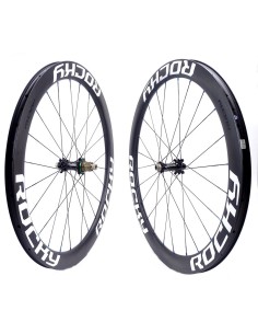 Ruote carbonio ROCKYROAD 50C DISC COPERTONCINO / Extralite Cyber SPD-3 DISC 6 fori 1.185g