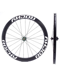 Ruote carbonio ROCKYROAD 50C DISC COPERTONCINO / Extralite Cyber SPD-3 DISC 6 fori 1.185g 2