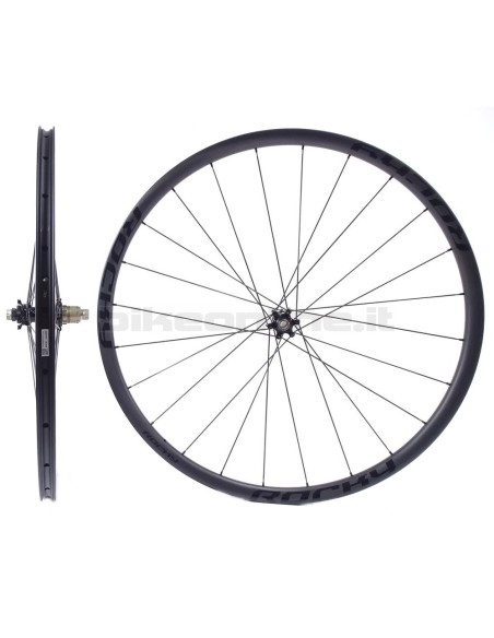 ROCKYROAD 25C DISC CLINCHER BERD / Extralite Cyber SPD-3 DISC carbon wheelset 920g