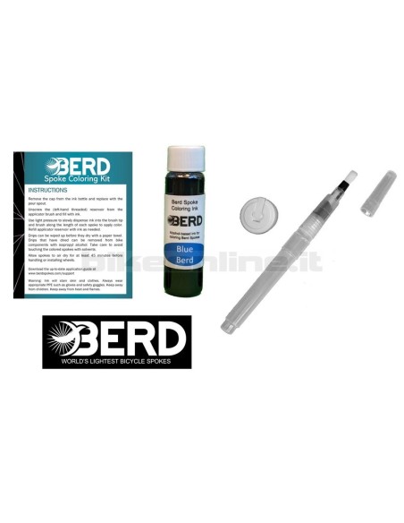 Berd - spoke coloring kit for Berd Polylight white spokes