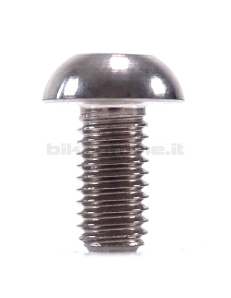 ROCKY - Disc fixing kit consisting of 6 screws natural titanium 8.0g