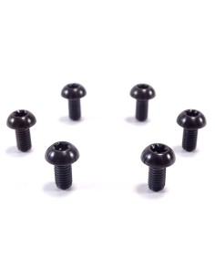 ROCKY - Kit di fissaggio dischi freno composto da 6 viti in Titanio nero 7.8g