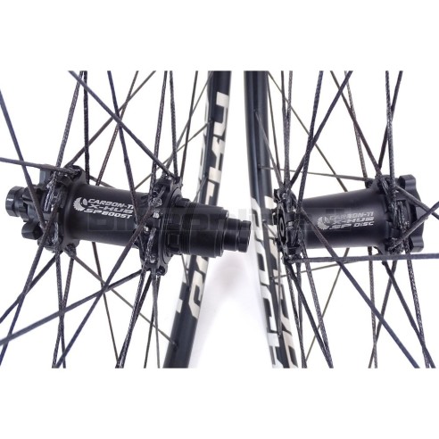 Ruote MTB alluminio ROCKY KOM 28A BERD / Carbon-Ti X-HUB SP 1.310g