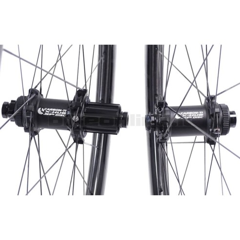 ROCKYROAD 50C DISC CLINCHER / Carbon-Ti X-HUB SP Center Lock DISC carbon wheelset 1.255g