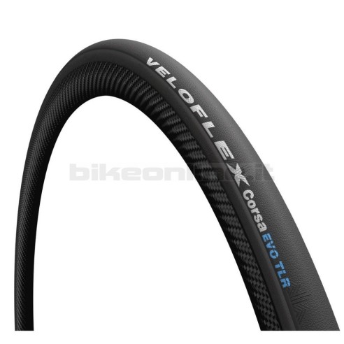 Veloflex Corsa EVO TLR Black Sidewall 700 x 28c super light tubeless ready clincher 258g