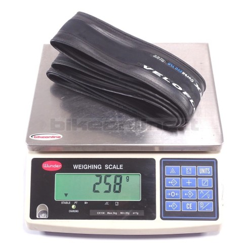 Veloflex Corsa EVO TLR Black Sidewall 700 x 28c super light tubeless ready clincher 258g