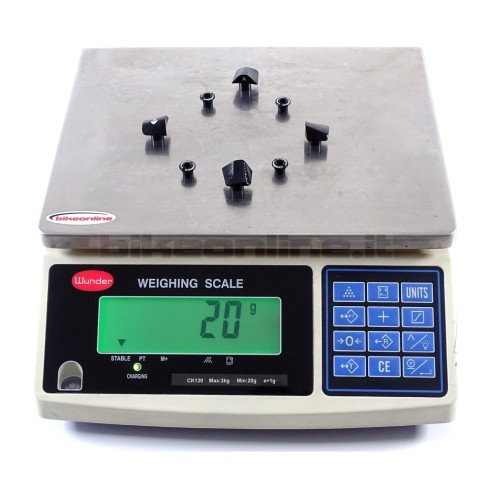 Carbon-Ti X-Cover DA9200 1x Black single chainring fixing bolts shaped for Dura-Ace 9200 20g