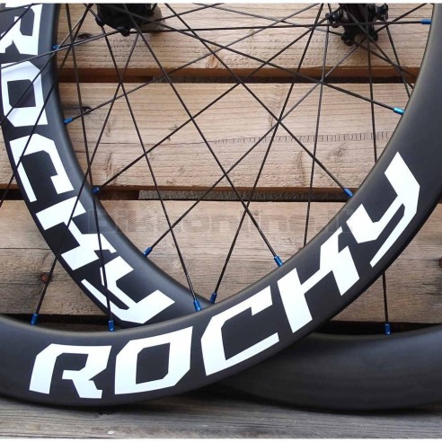 ROCKYROAD 50C DISC CLINCHER BERD / Carbon-Ti X-HUB SP Center Lock DISC carbon wheelset 1.180g