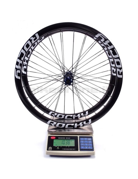 ROCKYROAD KOM 36C DISC BERD CLINCHER / ROCKY SP Center Lock carbon wheelset 1.135g