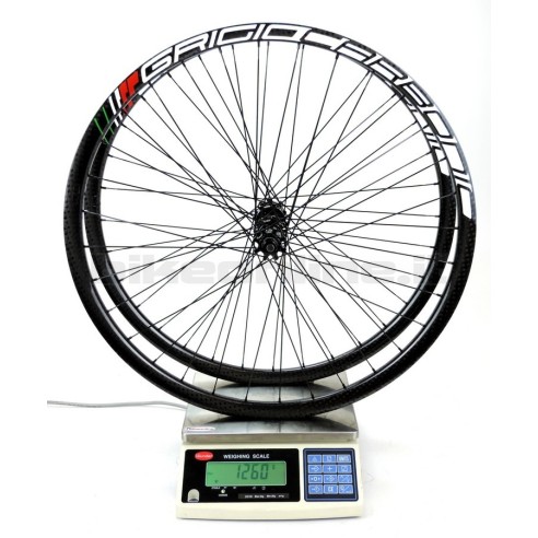 HardWheel AS25 - AS30 - AS35 T800 GrigioCarbonio MTB Wheels / Carbon-Ti X-HUB SP carbon MTB wheelset from 1.190g